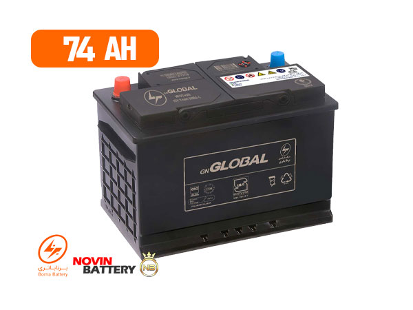 باتری 74 آمپر گلوبال برنا