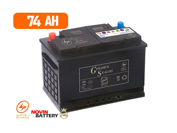 باتری 74 آمپر گلدن سیلد برنا