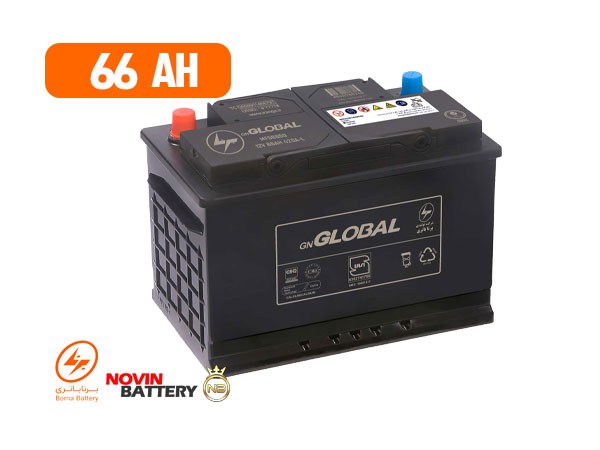 باتری 66 آمپر گلوبال برنا