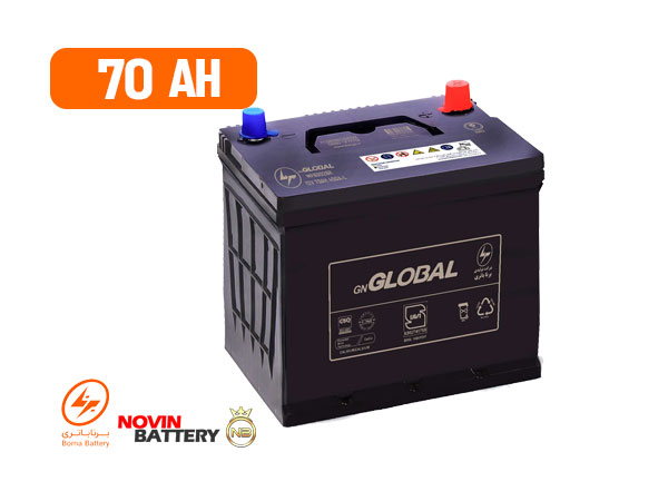 باتری 70 آمپر گلوبال برنا