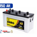 باتری 150 آمپر آرمو صبا باتری