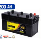 باتری 200 آمپر آرمو صبا باتری