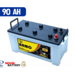 باتری 90 آمپر آرمو صبا باتری