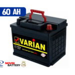 باتری 60 آمپر پایه کوتاه واریان صبا باتری