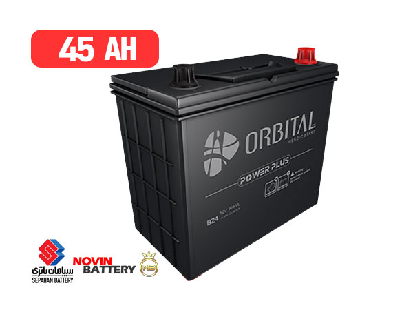 باتری 45 آمپر اوربیتال سپاهان