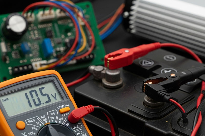 تشخیص برق دزدی دزدگیر و جریان کشی سیستم صوتی با آمپرمتر در خودرو