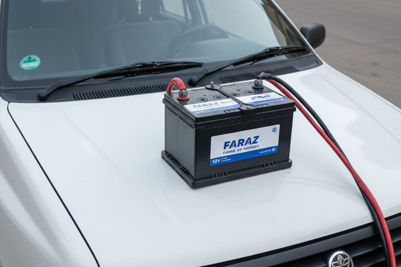باتری فراز 50 آمپر برای پراید