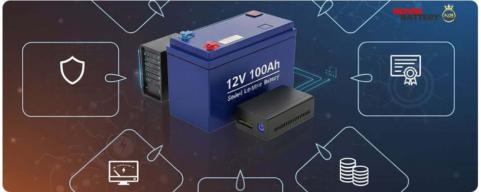 نکات مهم هنگام خرید باتری 12 ولت 100 آمپر UPS: از برند تا گارانتی