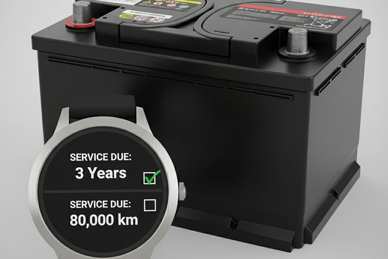 بهترین زمان تعویض باتری ماشین بر اساس عمر مفید و کیلومتر طی شده