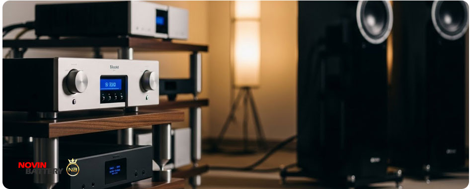 نصب آمپلی فایر و سیستم صوتی