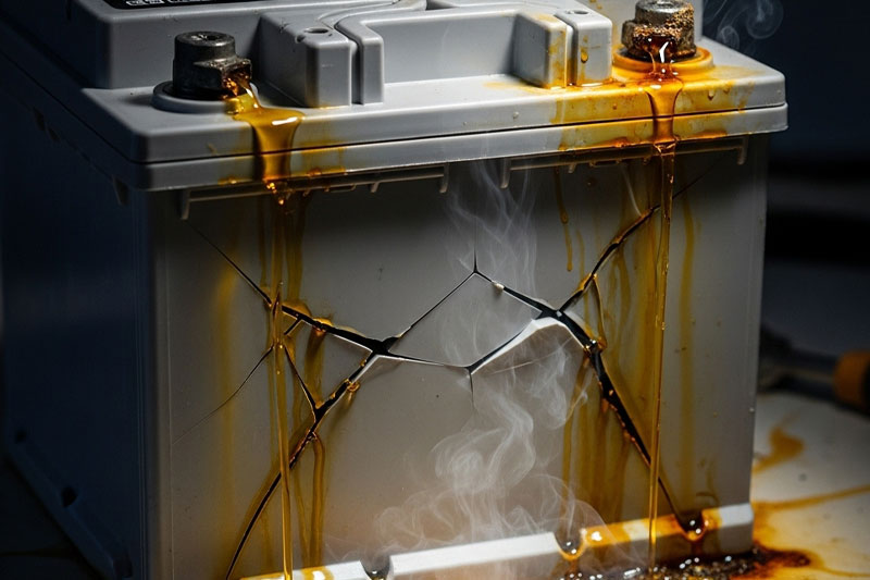 بررسی اصلی‌ترین علت انفجار باتری ماشین