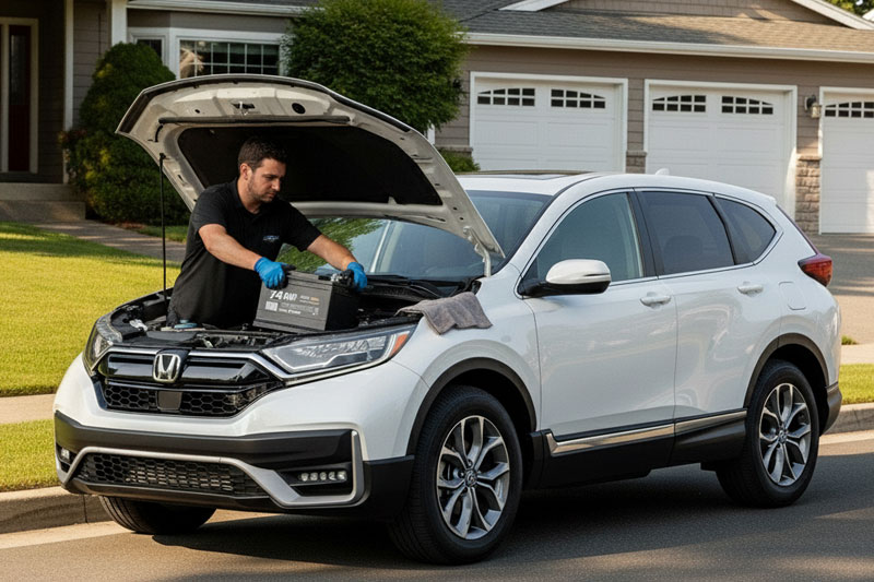 باتری مناسب خودروهای چینی: نصب باتری ۷۴ آمپر اتمی بر روی هایما